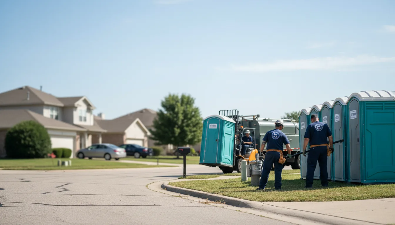 Porta Potty Rental in West Alton, MO near me